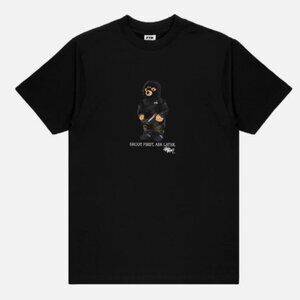 NEW FTP Hooded Bear Tee - Black - XL